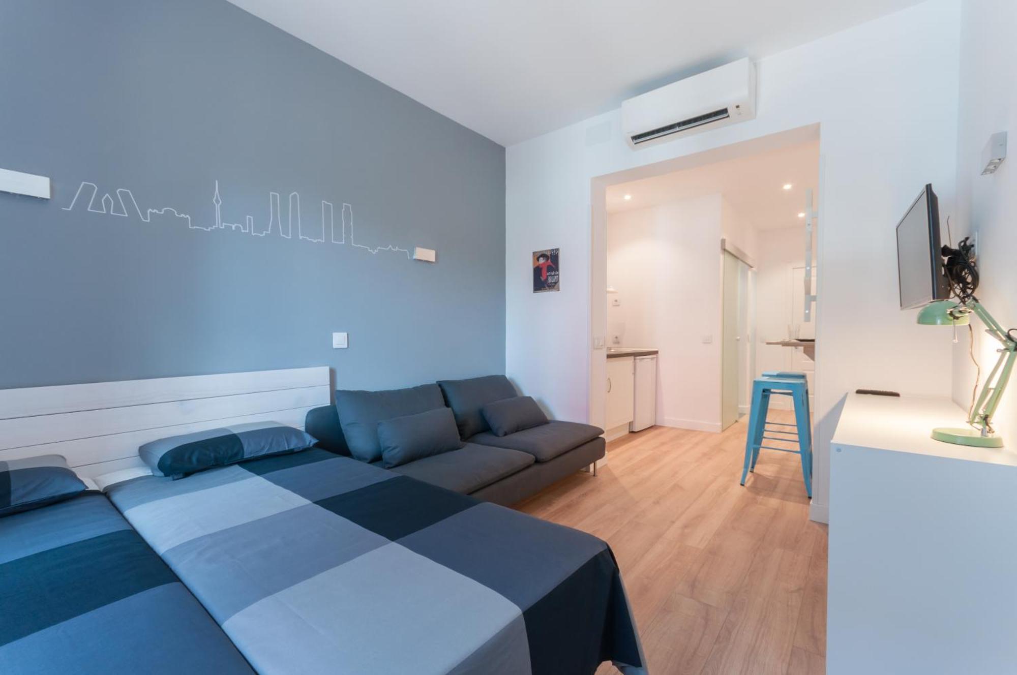 ººra New Atocha City Centre Wifi Ac Smarttvºº Madrid Bagian luar foto